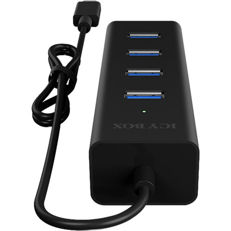 Icy box ib-hub1409-c3 Hub USB (noir, 4x USB-A 3.2 (5 Gbit s), 1x USB-C 3.2 (5 Gbit s))