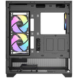 Boîtier tour midi Antec cx700 argb (noir | 1x USB-A | 1x USB-C | verre trempé)