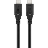 Goobay USB-C 4.0 > Câble USB-C (noir, 2 mètres)