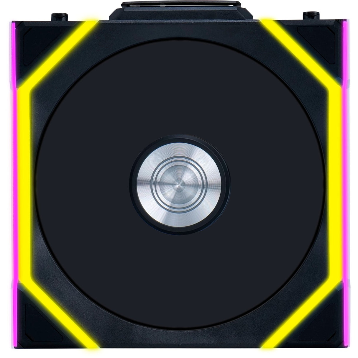 Lian Li Uni Fan SL120 Ventilateur de boîtier RVB à lame inversée sans fil (Noir, 120 x 124,5 x 28 mm, PWM)