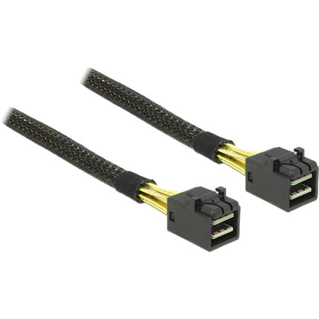 Delock câble mini SAS HD SFF-8643 > mini SAS HD SFF-8643 (noir, 1 mètre)