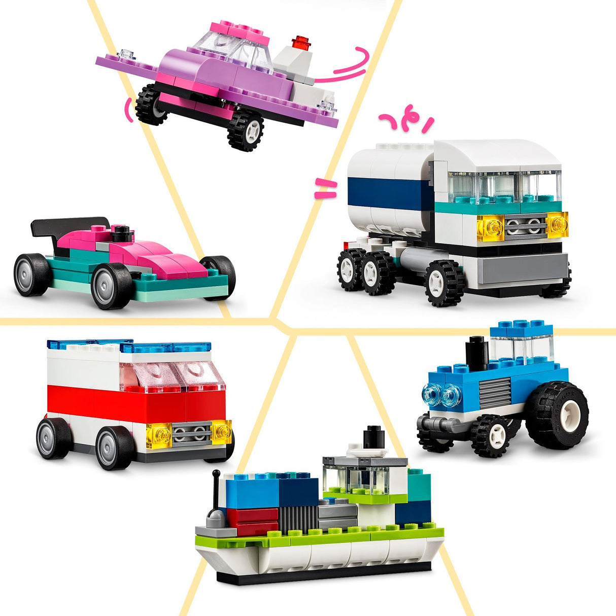 LEGO LEGO 11036 Véhicules créatifs