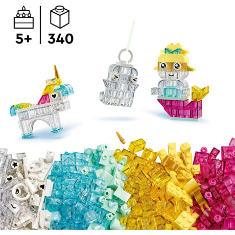 Lego classic 11040 boîte transparente magique