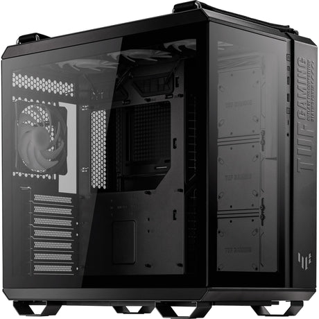 Boîtier tour midi Asus tuf gaming gt502 plus (noir | 2x USB-A | 1x USB-C | verre trempé)