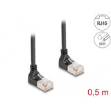 Dellock RJ45 Network Cable Cat.6A S FTP SLIM 90 ° vers le haut