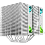 Refroidisseur de processeur Xyz PC Gear Thermax 6 Duo RGB (blanc, Arbb, Pwm)