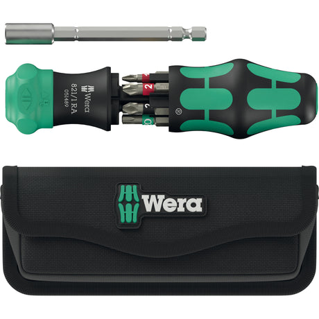 Wera kraftform kompakt 28 ra avec sac, jeu d'embouts 6 pièces