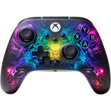 Manette sans fil Powera Fusion Pro pour Xbox Series X|S avec Lumectra (noir, RVB, Xbox Series X|S, Xbox One, PC)