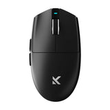 Souris de jeu sans fil Mchose g3 v2 (noire, jusqu'à 12 000 dpi, Bluetooth USB-C 2,4 GHz)