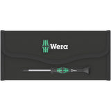 Tournevis Wera compact micro 21 esd 1 (noir vert, pour appareils électriques)