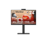Moniteur 24ba850 23,8 (noir, HDMI, display port, audio, LAN, USB-C, webcam)