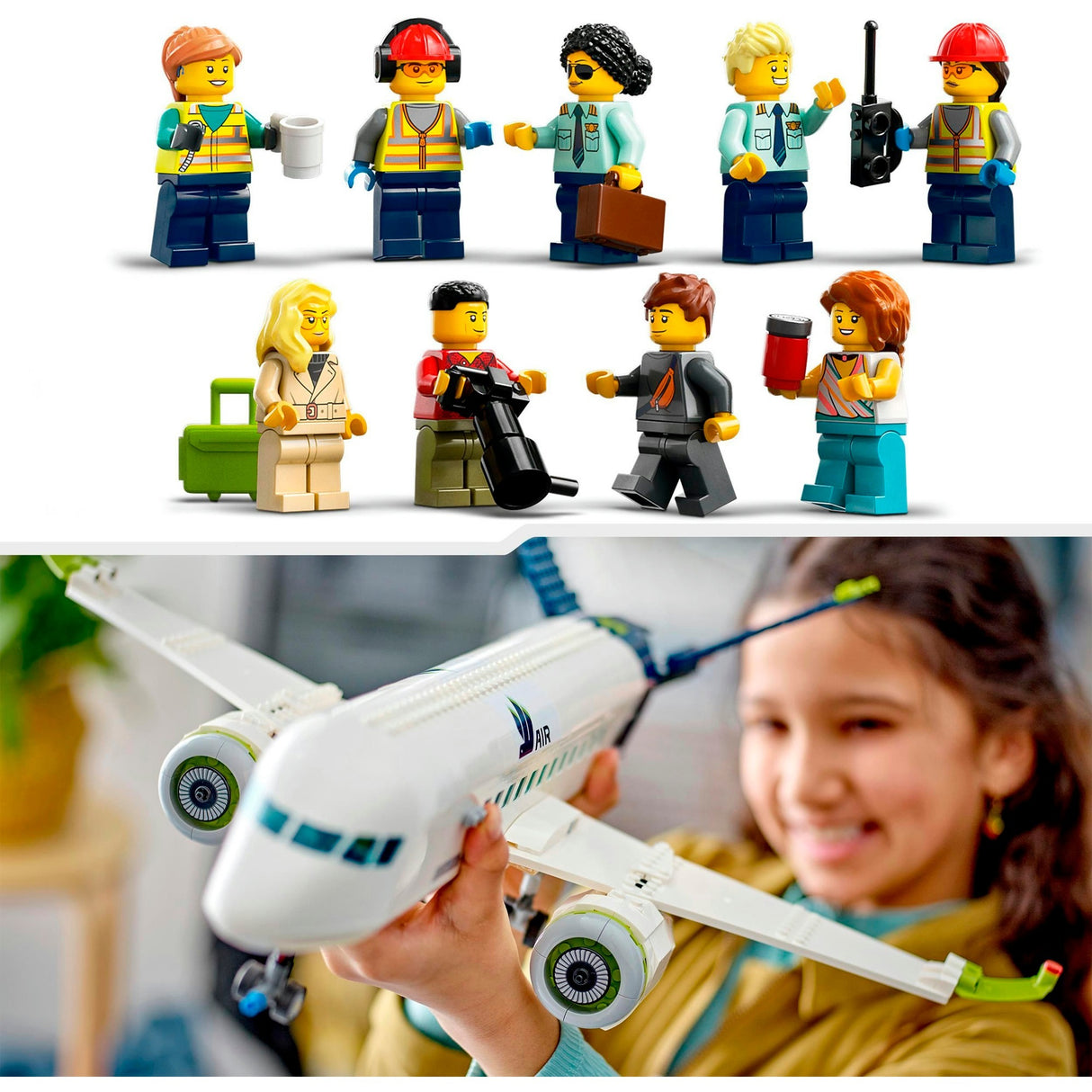 Aircraft de passagers de Lego City 60367