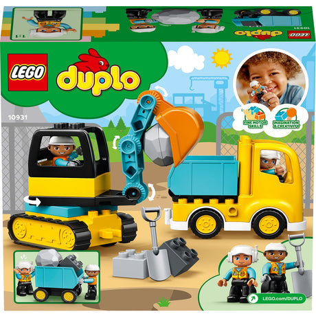 Excavatrice LEGO 10931 Duplo Truck avec des chenilles