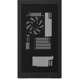 Boîtier tour midi Nzxt h3 flow (noir (mat) | 1x USB-A | 1x USB-C | verre trempé)