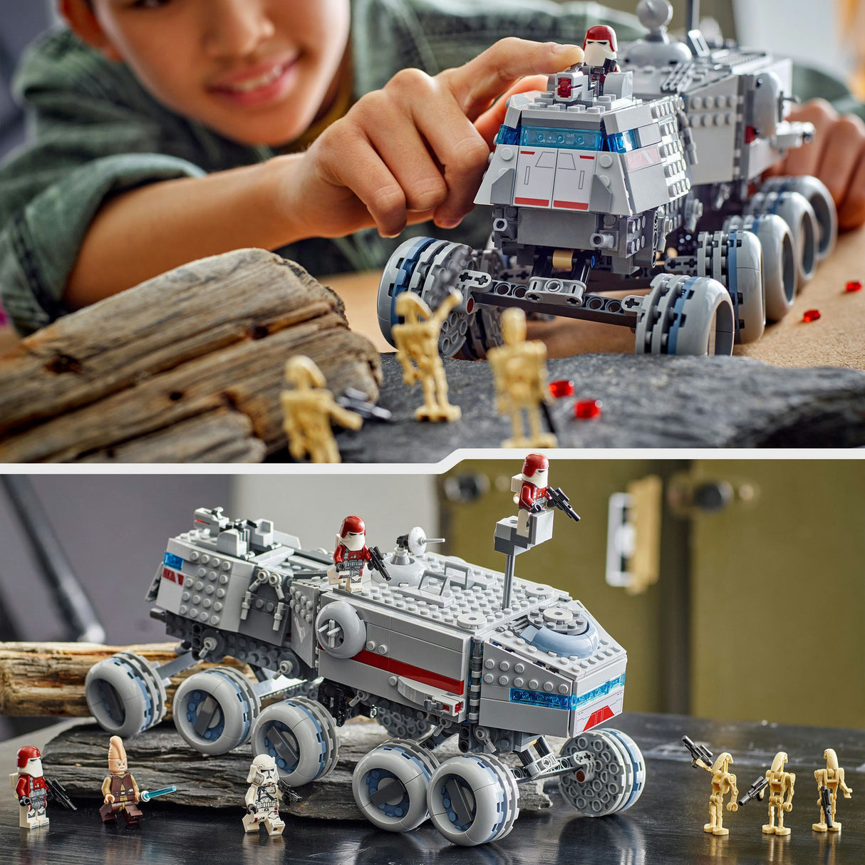 Lego star wars 75413 mastodonte de la république
