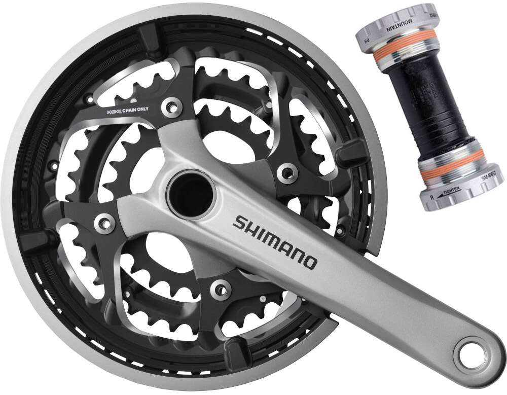 Manivelle Shimano fc-t551 3x10 vitesses 48 36 26