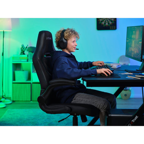 Chaise de jeu Trust gxt 703 riye (noir)