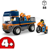 Lego city 60491 transporteur de moto
