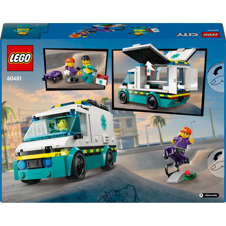 Ambulance urbaine Lego - 60451