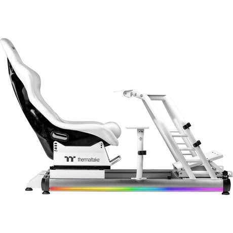 Thermaltake GR500 Racing Simulator Cockpit Snow Racing Simulator (Blanc)