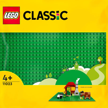 Lego classic 11023 plaque de construction verte