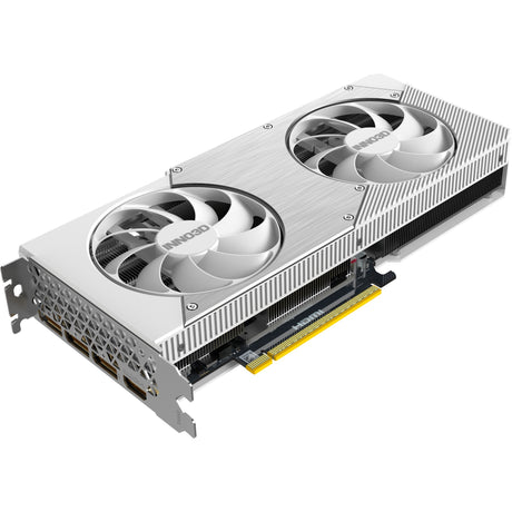 Carte graphique Inno3d geforce rtx 5070 twin x2 oc blanche (blanc, dlss 4, 3x display port, 1x hdmi 2.1)