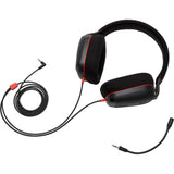 Casque stéréo filaire Powera pour casque de jeu supra-auriculaire Nintendo Switch 2 (noir rouge, Nintendo Switch 2, Nintendo Switch – modèle OLED, Nintendo Switch, Nintendo Switch Lite)