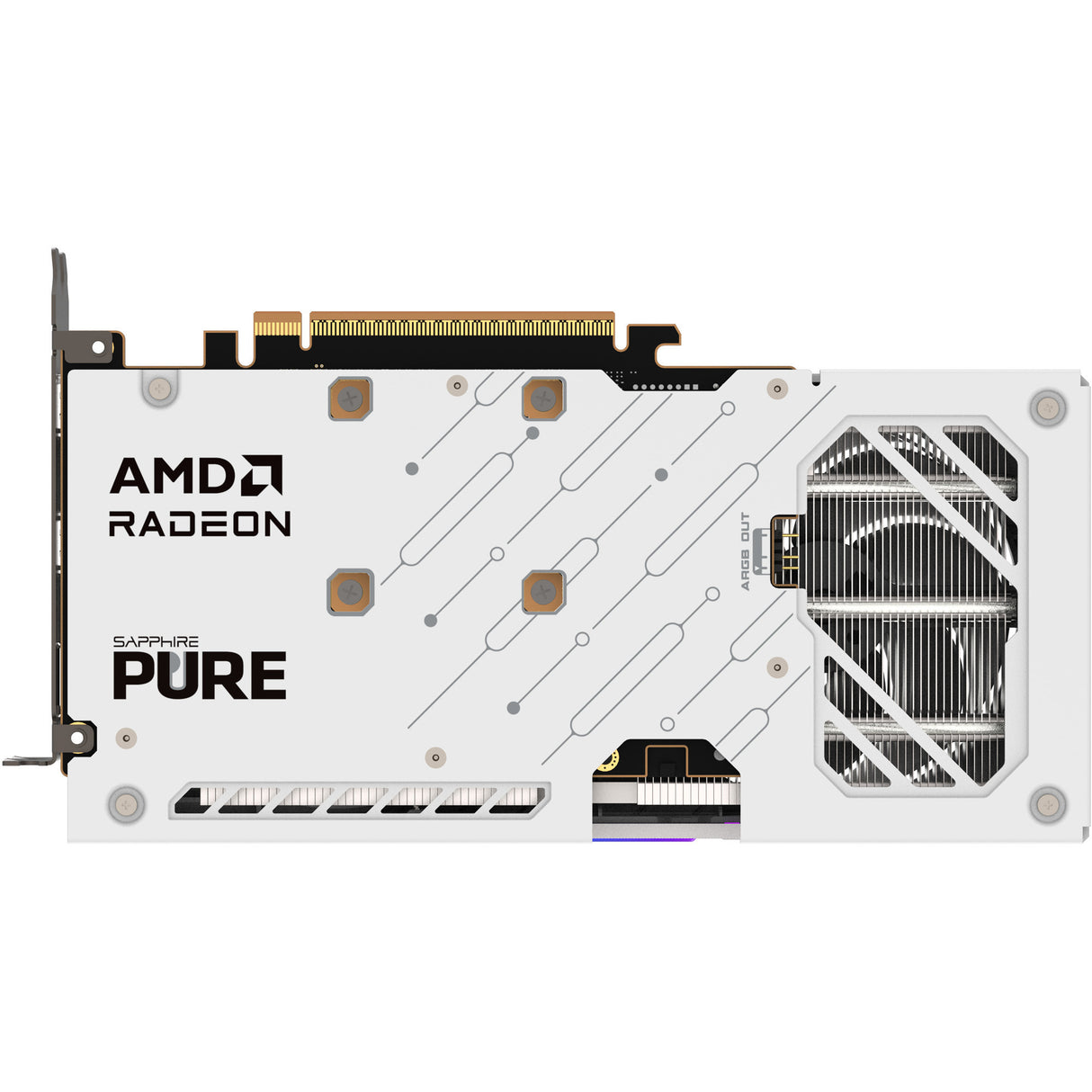 Carte graphique Sapphire Radeon RX 9060 XT Pure 16 Go OC (1x Display Port, 2x HDMI)