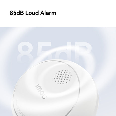 Détecteur de fumée intelligent Imou - bundle zsm1 (blanc, 3 pièces + passerelle intelligente zg2s, zigbee)