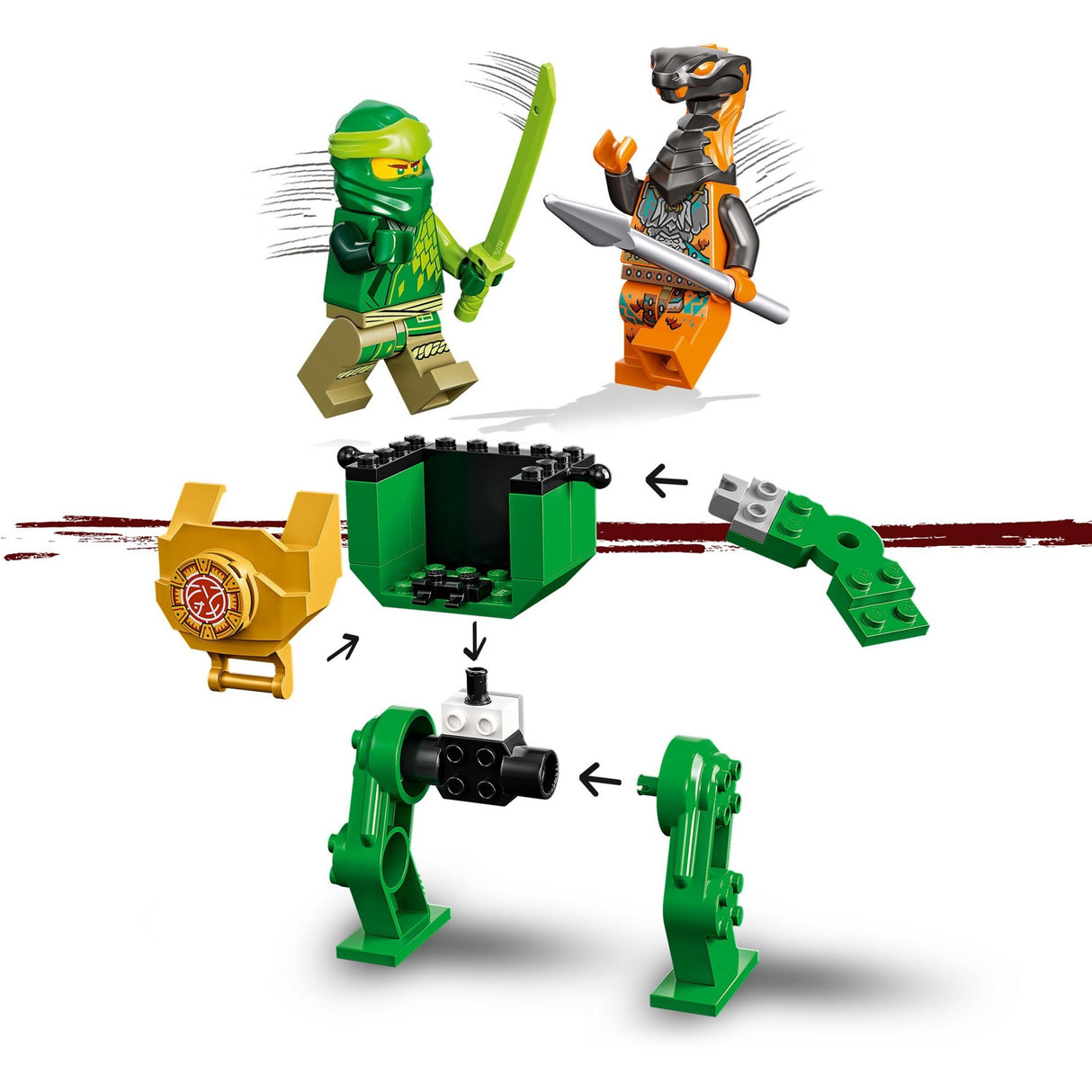 Lego Ninjago - 71757 Le robot ninja de Lloyd
