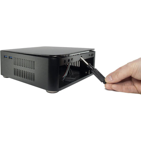 Boîtier HTPC Inter-tech ITX A80 (noir | 2x USB-A)