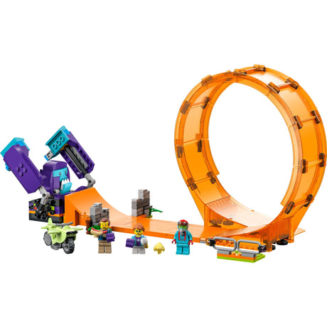 Lego city - jouet de construction en boucle de chimpanzé (60338)