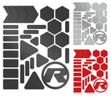 Rie:sel design re:flex city - autocollants réfléchissants