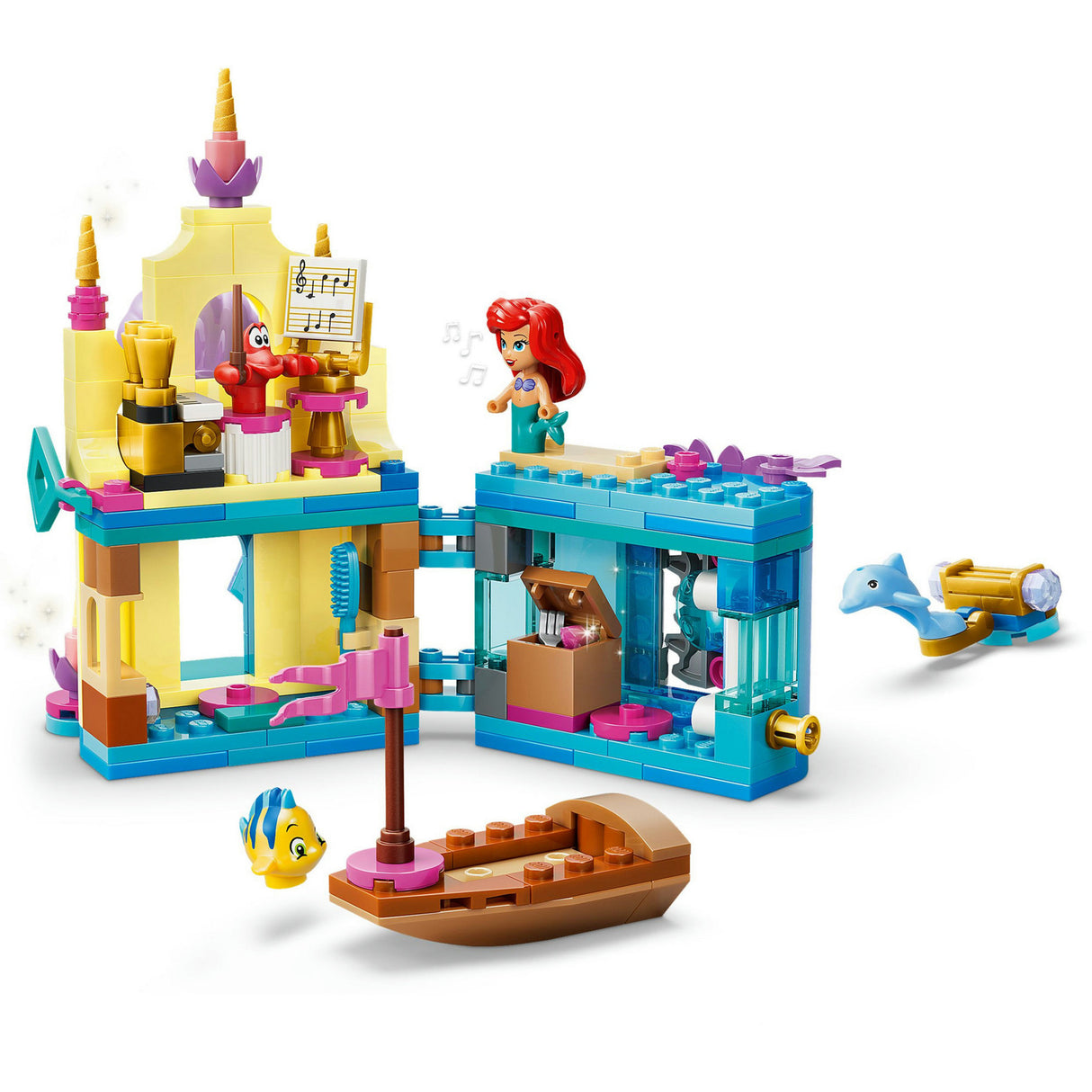 Lego Disney Princess 43285 Le mini palais magique d'Ariel