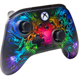 Manette sans fil Powera Fusion Pro pour Xbox Series X|S avec Lumectra (noir, RVB, Xbox Series X|S, Xbox One, PC)