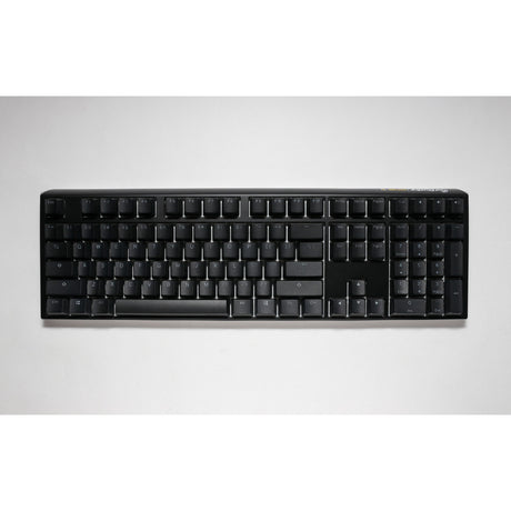 Clavier mécanique RVB classique Ducky One 3 (noir, disposition américaine (QWERTY), Cherry MX Speed Silver, 100 %, LED RVB, PBT double-shot, remplaçable à chaud, mécanique de charlatan)