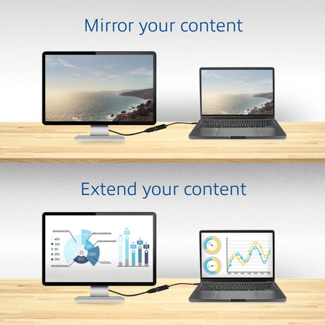 Adaptateur Act Connectivity USB-C vers HDMI femelle (noir)