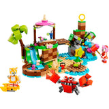 Lego Sonic le hérisson - Jouet de construction de l'île du refuge pour animaux d'Amy (76992)