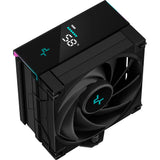 Deepcool AK400 Refroidisseur de processeur RVB numérique (noir, connecteur de ventilateur PWM à 4 broches)