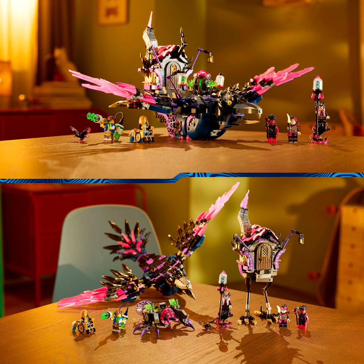 Lego dreamzzz 71478 le corbeau de minuit de la sorcière du Nether
