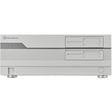 Boîtier HTPC Silverstone FLP01 (crème | 2x USB-A | 1x USB-C)