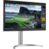 Moniteur LG Ultrafine 27UQ850V-W 27 4K UHD (blanc argent, 2x HDMI, Display Port, 2x USB-A, USB-B, USB-C)