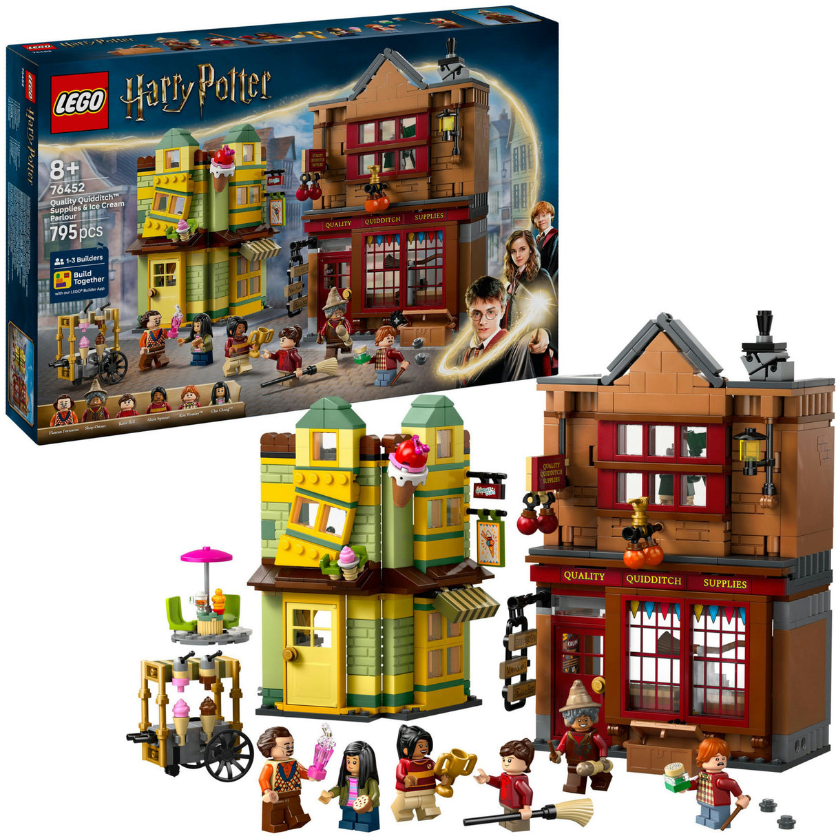 Lego 76452 Harry Potter - Bandages d'allège Palais de Quidditch et glacier