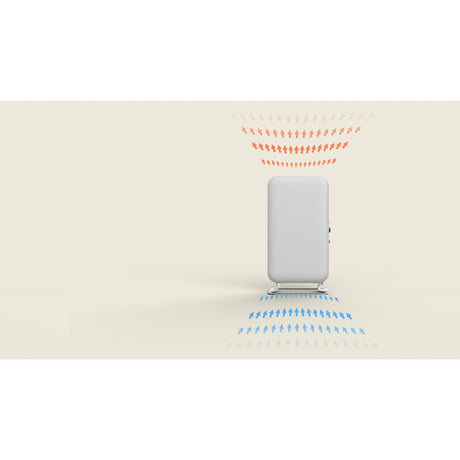 Mill gentle air wifi olieradiator oil1500wifi3 (wit zwart, 1500 watt, tot 22 m², bluetooth, wifi module, app bediening)