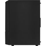 Boîtier tour midi Aerocool quantum mesh v3 (gris noir | 3x USB-A | RVB | fenêtre)