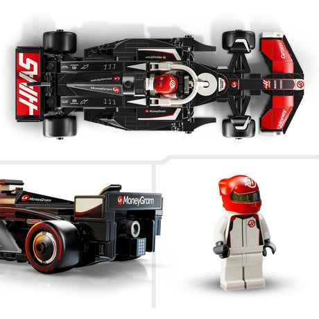 Lego Speed Champions 77250 Moneygram Hare F1 Team VF-24 Voiture de course