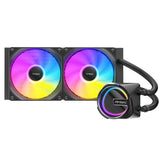 Refroidissement par eau Antec skeleton 240 argb (noir)
