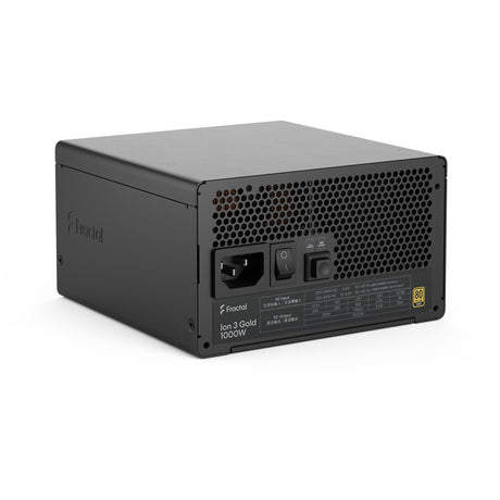 Fractal design ion gold 3 alimentation modulaire 1000 watts (noir, 1x 12v-2x6, 3x pcie)