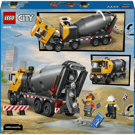 Lego City Great Vehicles 60478 Le camion de ciment