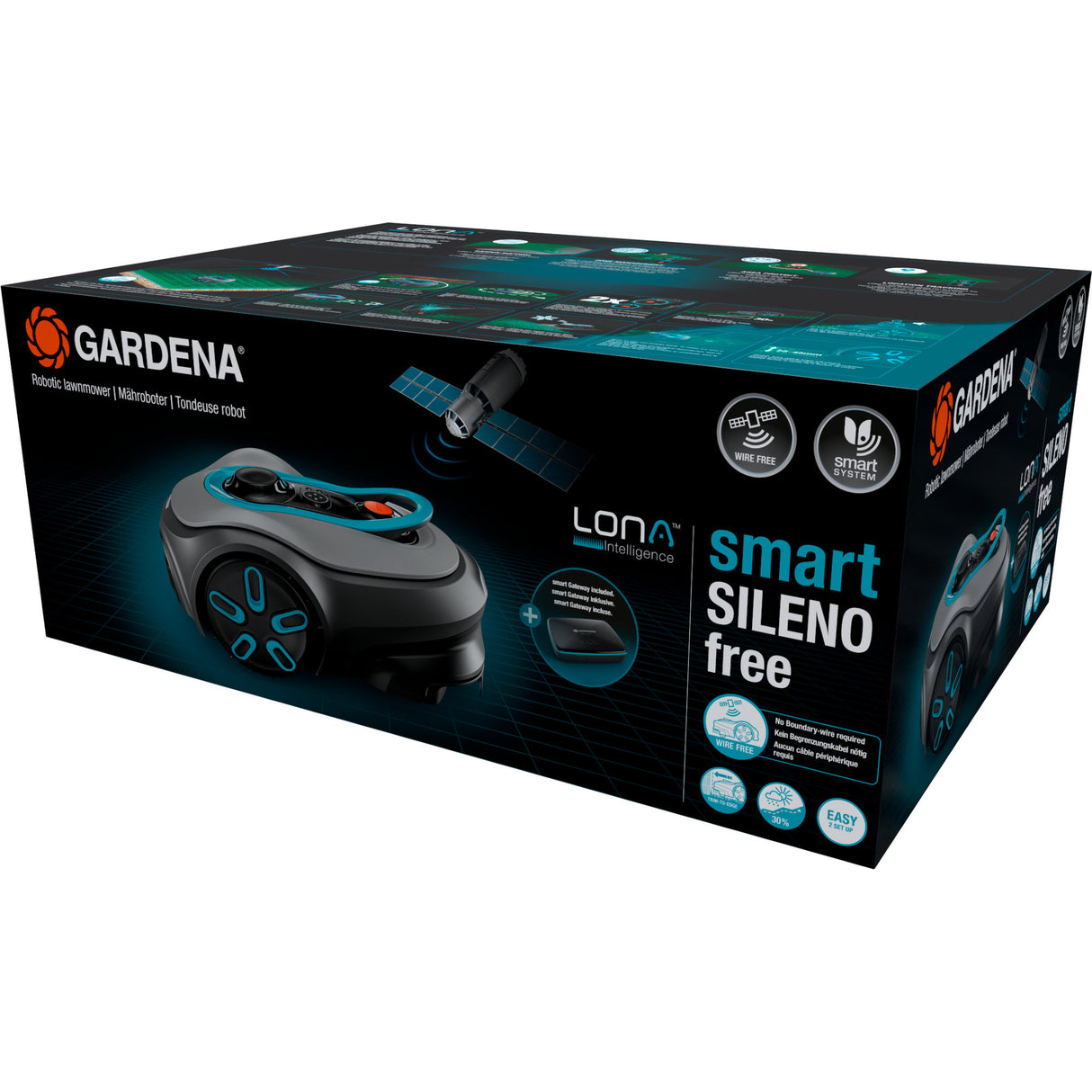 Robot tondeuse Gardena Smart Sileno Free 800